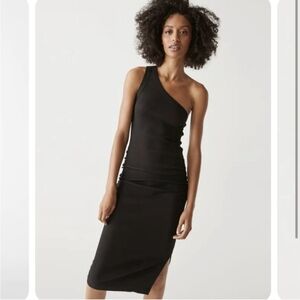 Michael Stars One Shoulder Midi Dress